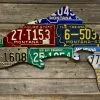 Cody Richardson Art - Montana Vintage Trout License Plate Art