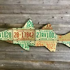 Gifts Cody Richardson Art - Florida Snook License Plate Art