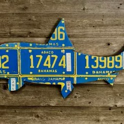 Gifts Cody Richardson Art - Bahamas Bonefish License Plate Art