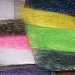 Hareline Materials Ice Dub Shimmer Fringe