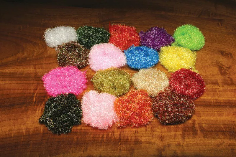 Hareline Materials Medium Krystal Flash Chenille