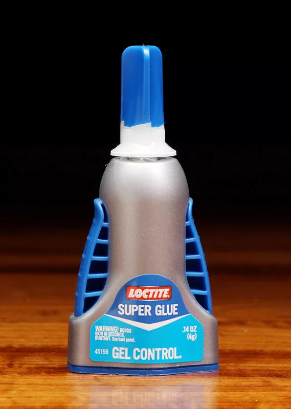 Hareline Loctite Gel Control (Grey/Blue Bottle) Materials