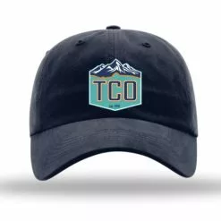 Socks Hats Gloves TCO Fly Shop Logo Hat Washed Chino - Crest Logo