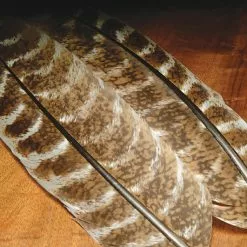 Hareline Ozark Oak Mottled Turkey Quills Materials