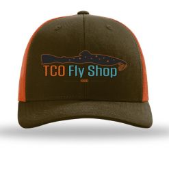 TCO Fly Shop Hat Low Pro Trucker - Mushroom/Burnt Orange