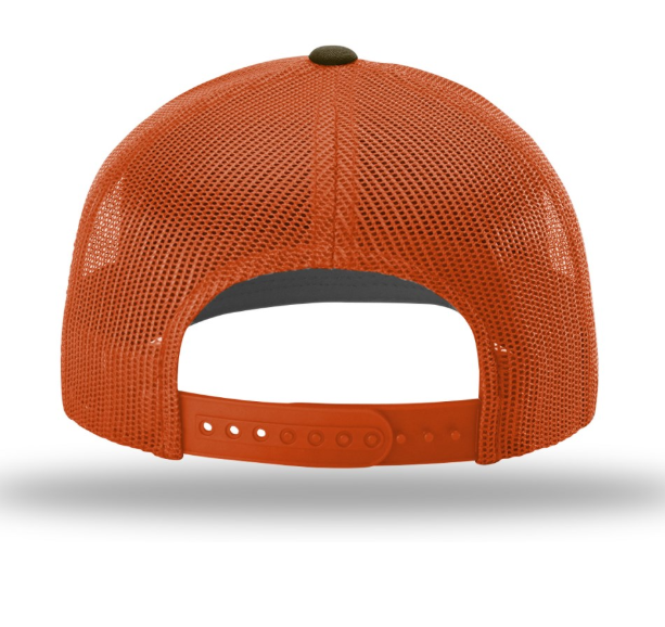 TCO Fly Shop Hat Low Pro Trucker - Mushroom/Burnt Orange