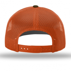 Socks Hats Gloves TCO Fly Shop Hat Low Pro Trucker - Retro Logo Mushroom/Burnt Orange