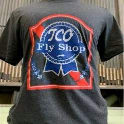 TCO Fly Shop Shirts TCO Logo T-Shirt Pabst Logo