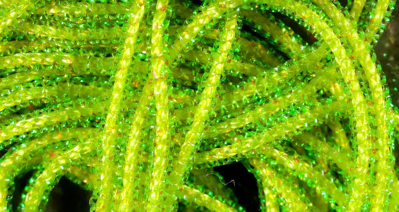 Hareline Pearl Core Braid Materials