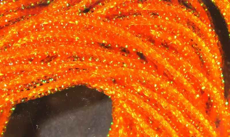 Hareline Pearl Core Braid Materials