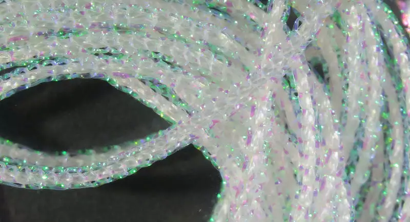 Hareline Pearl Core Braid Materials