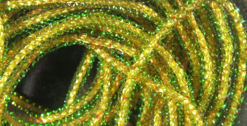 Hareline Pearl Core Braid Materials