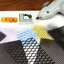 Hareline Pattern Coloring Patches For Spray Painting Bodies