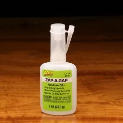 Hareline Materials Zap-A-Gap Ca Plus 1 Oz Green Bottle