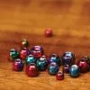 Hareline Rainbow Hued Plummeting Tungsten Beads Materials