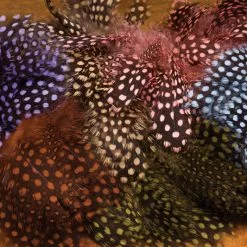 Hareline Strung Guinea Feathers Materials