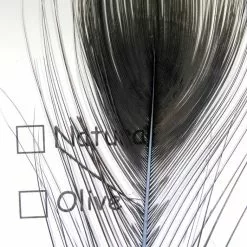 Hareline Stripped Peacock Eye Materials