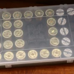 Hareline Fly Tyers Thread / Spool Stash Box Tables & Storage