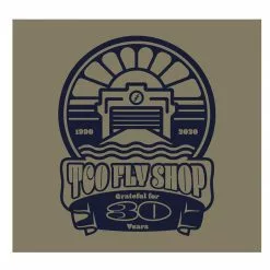TCO Fly Shop TCO Logo T-Shirt 30th Anniversary Monochrome Tee