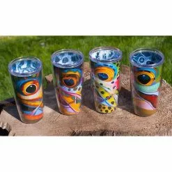 DeYoung Travel Coffee Mug With Lid - Face Gifts