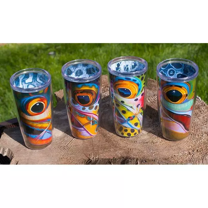 DeYoung Travel Coffee Mug With Lid - Face Gifts