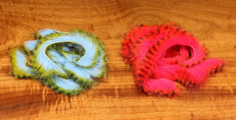 Hareline Tiger Barred Rabbit Strips
