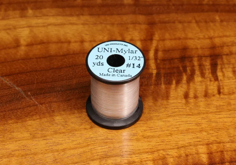 Hareline Materials Uni Clear Mylar Size 14