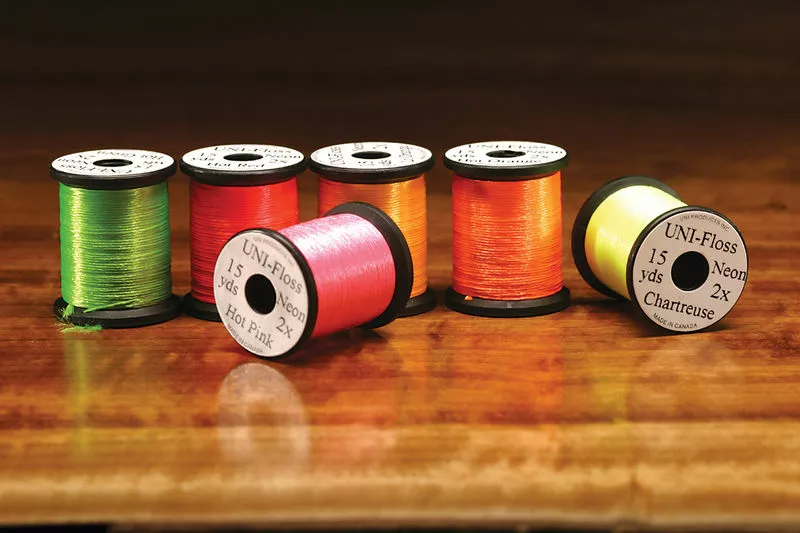 Hareline Materials Uni Neon Floss