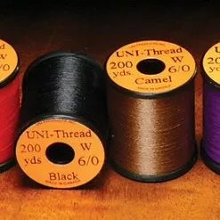 Hareline Uni #6/0 Waxed Thread Materials