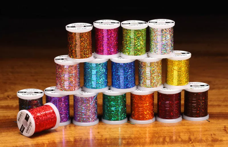 Hareline Materials Veevus Holographic Large Tinsel