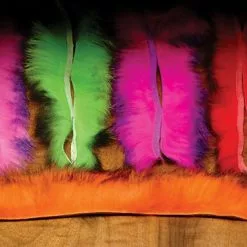 Hareline Crosscut Two Tone Rabbit Strips Materials