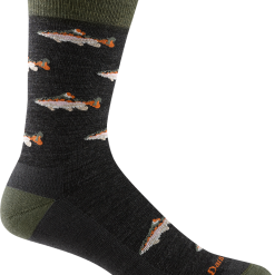 DARN TOUGH MENS SPEY FLY CREW LIGHTWEIGHT WITH CUSHION Socks Hats Gloves